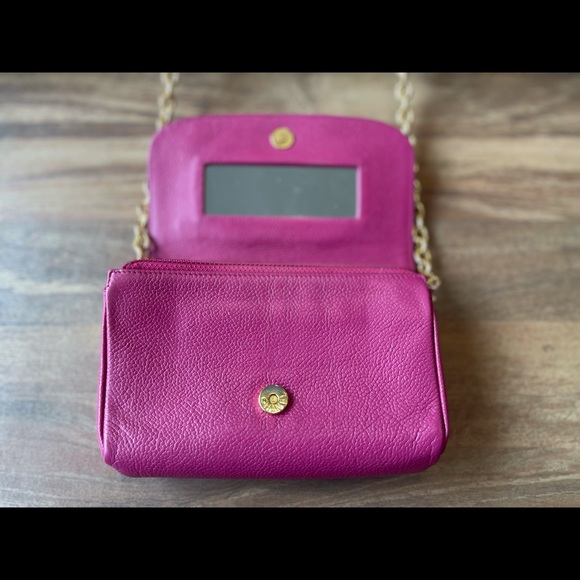 Authentic Chanel Pink Caviar Flap Bag on chain - Picture 4 of 9